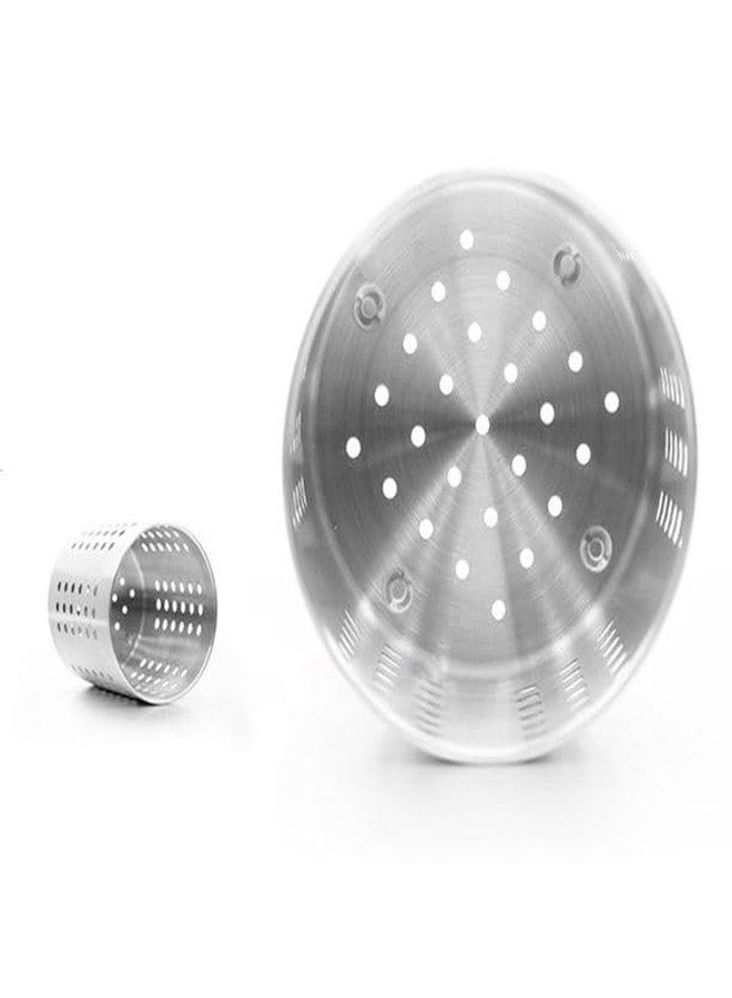 FINALITY Stainless Steel Cutlery Holder for Kitchen |Spoon Stand for Dining Table, Silver Color (12CM) - Image 3